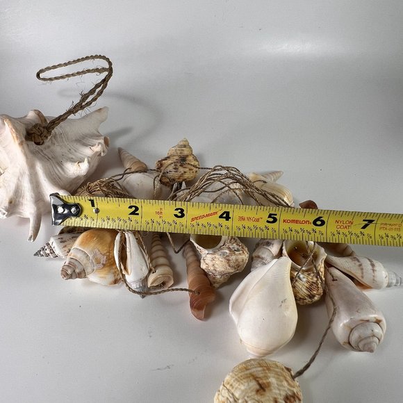Hanging Sea Shell Mobile Wind Chime Chandelier Boho Nautical Beach Decor - Picture 6 of 13